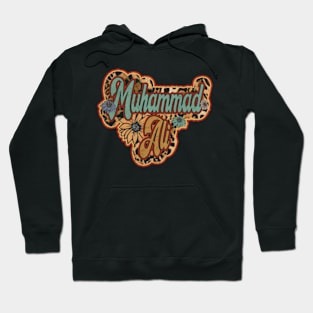 Retro Muhammad Gifts Name Ali Flowers Personalized Styles Hoodie